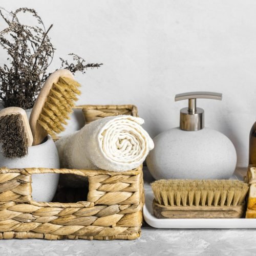 eco-friendly-cleaning-products-set-basket-with-soaps-brushes